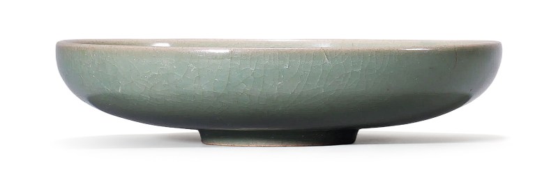 明代 汝州青瓷盘 - 图4