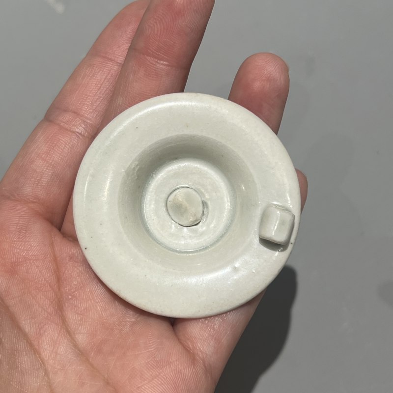 明代 青白釉瓜棱执壶 - 图6