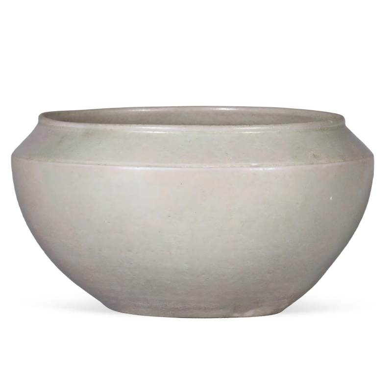 明代 青釉大钵 - 图1