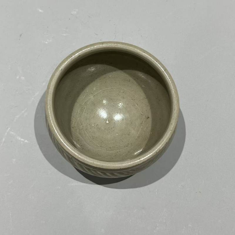 明代 青釉柳斗钵 - 图2