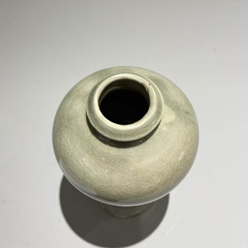 明代 河南青瓷梅瓶 - 图3