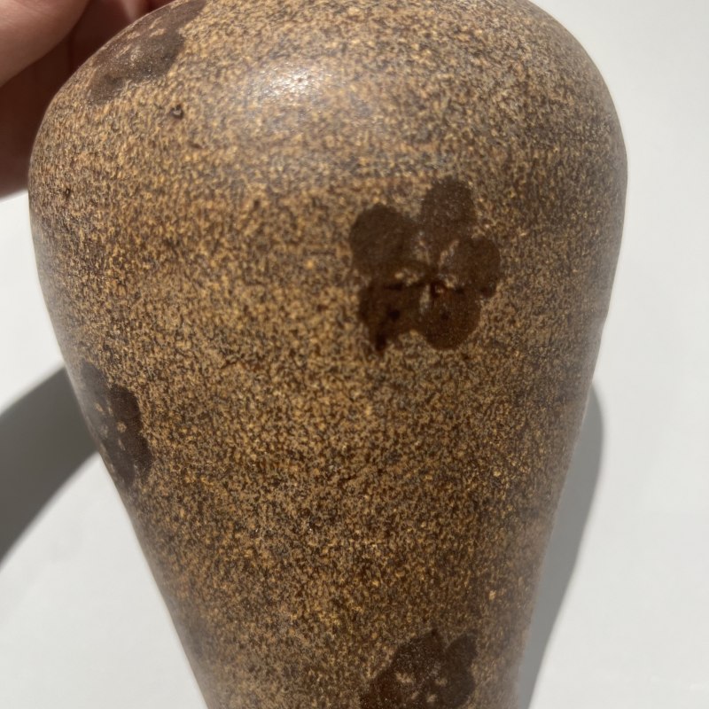 明代 吉州窑梅花纹梅瓶 - 图5