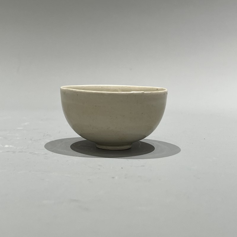 明代 白釉杯 - 图2