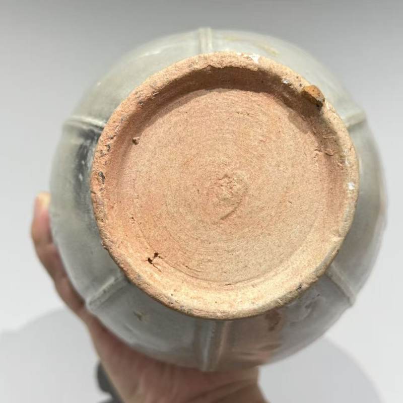 明代 青釉鬼面执壶 - 图8