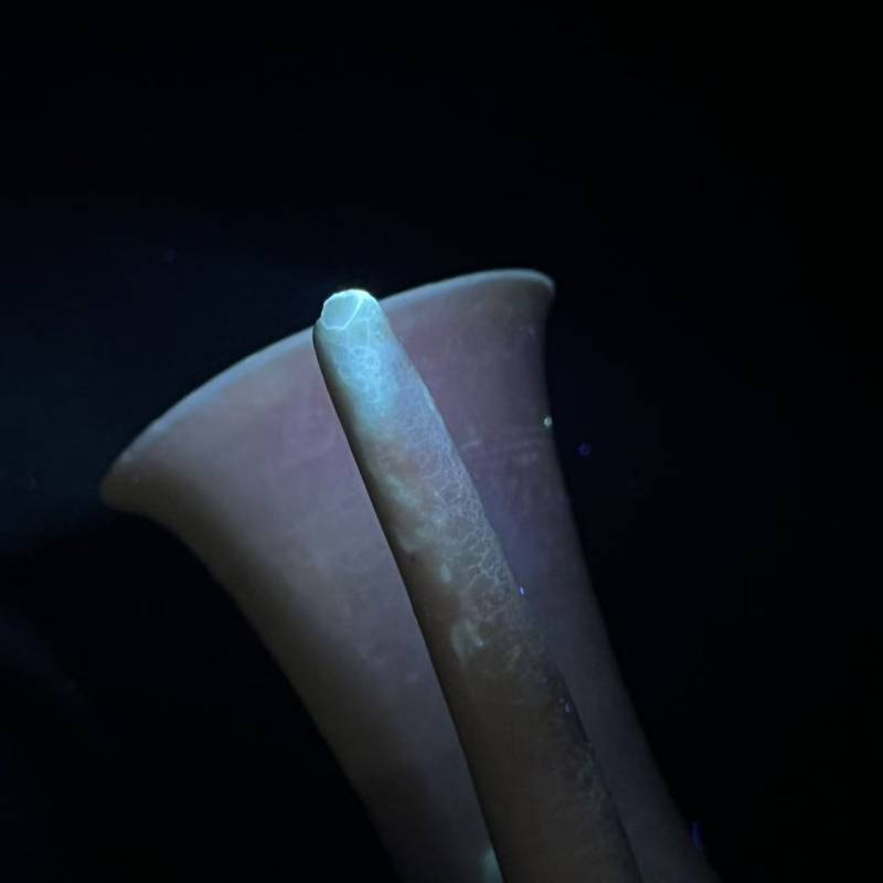 明代 青白釉瓜棱执壶 - 图13