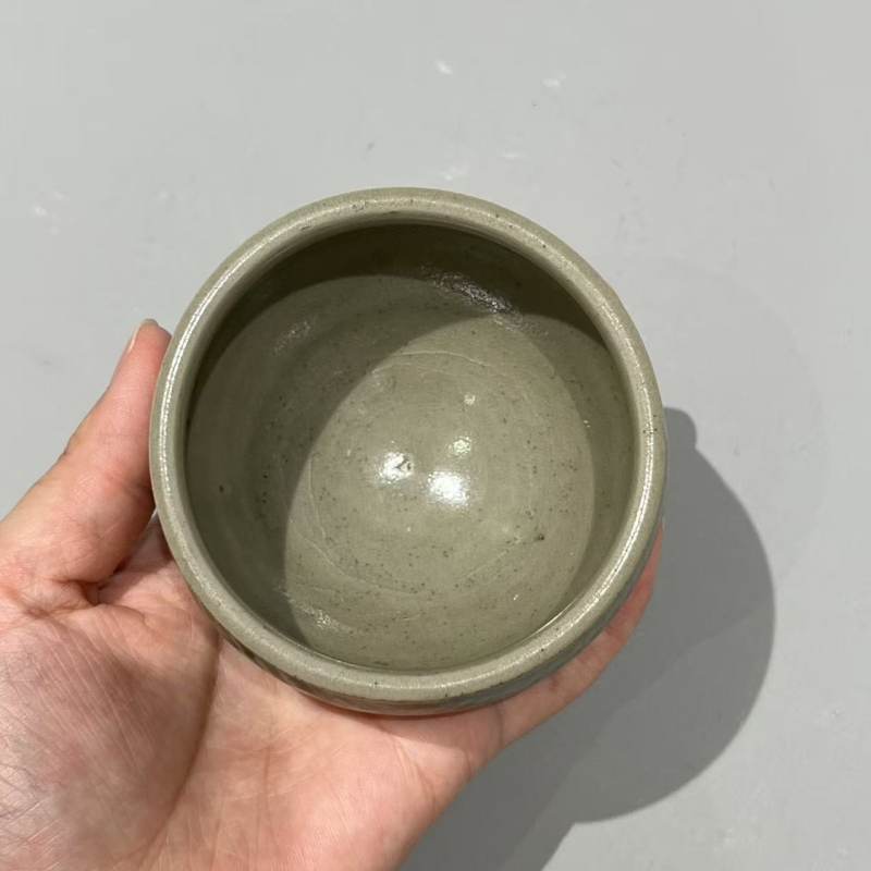 明代 青釉柳斗钵 - 图7