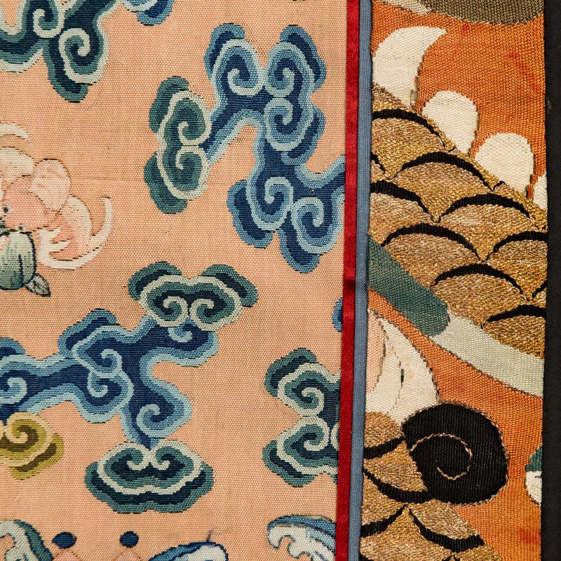 十九世紀早 緙絲龍紋綉片 | A Chinese kesi dragon panel, early 19th century - 图3