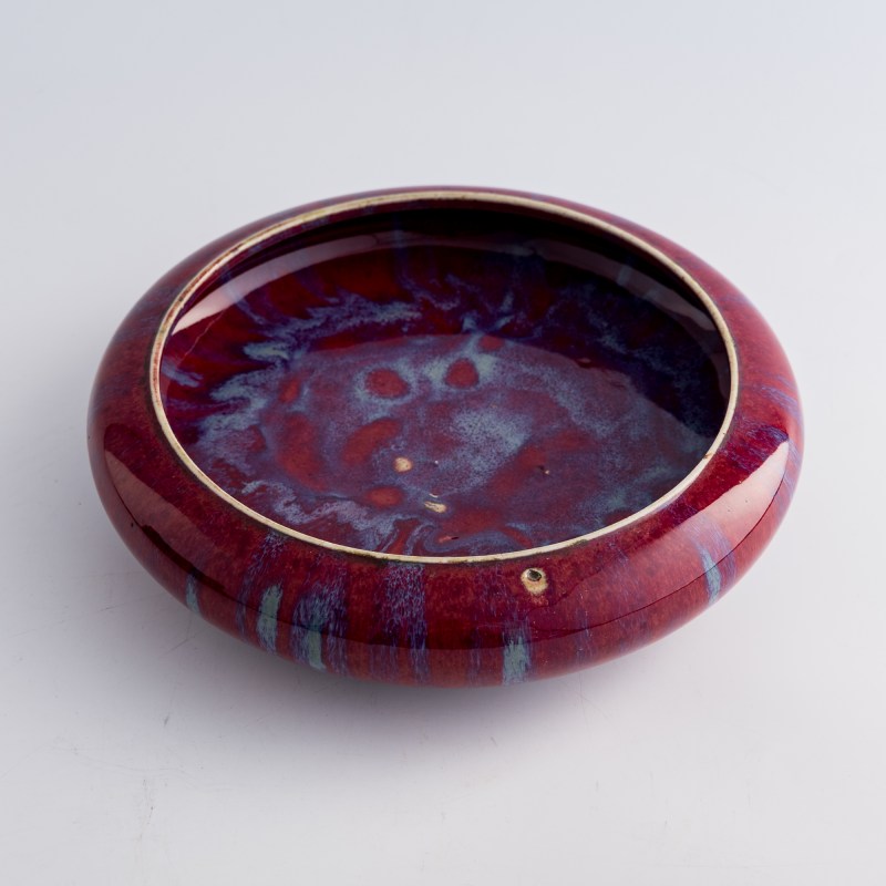 清代 窑變釉筆洗 | A Chinese flambe-glazed brush washer, Qing dynasty - 图1