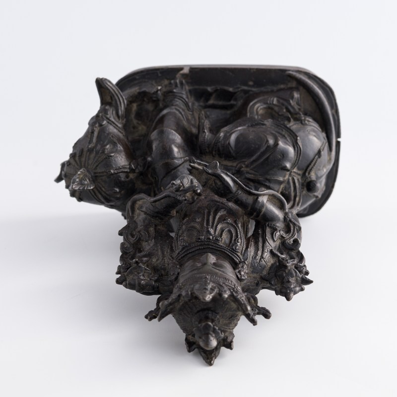 明代 銅普賢菩薩像 | A Chinese bronze figure of Samantabhadra, Ming dynasty - 图8