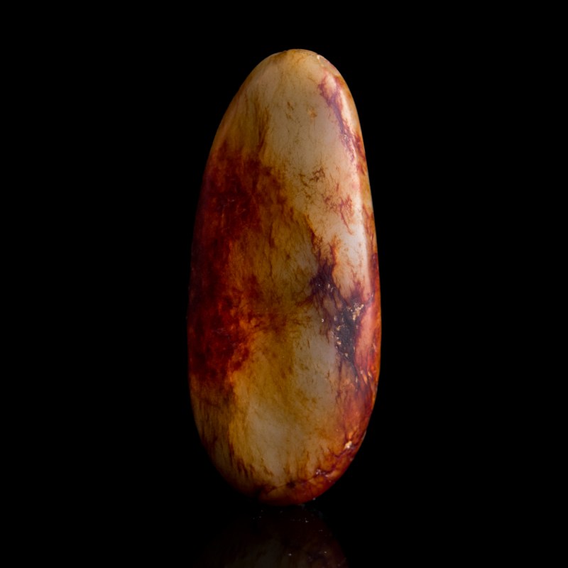清代 玉仔料 | A Chinese jade pebble pendant, Qing dynasty - 图2