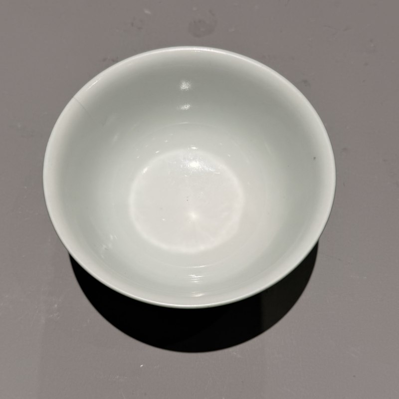 清乾隆 绿釉填褐彩龙纹碗 - 图4
