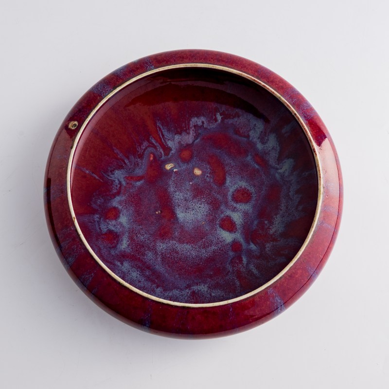 清代 窑變釉筆洗 | A Chinese flambe-glazed brush washer, Qing dynasty - 图2