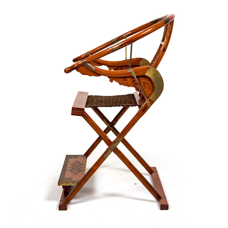 黃花梨交椅 | A Chinese huanghuali folding armchair - 图3