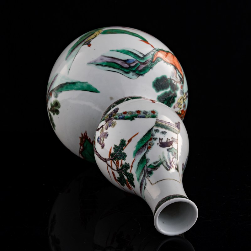 十九世紀 五彩人物葫蘆瓶 | A Chinese wucai 'figural' double-gourd vase, 19th century - 图6
