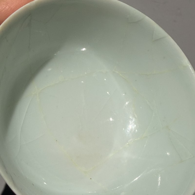 明成化 斗彩葡萄纹高足杯 - 图8