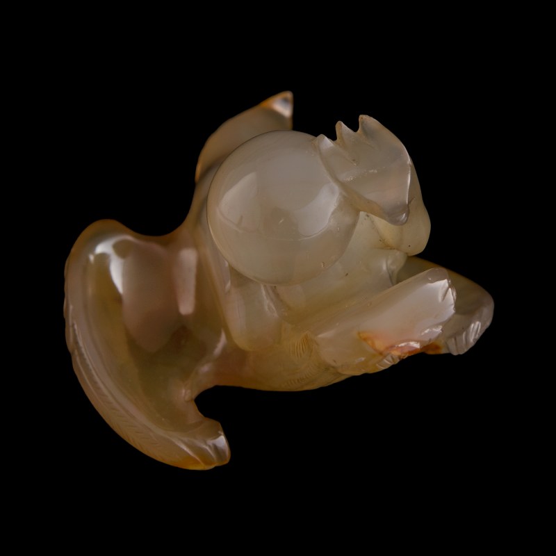 十八/十九世紀 各式瑪瑙三件 | Three assorted Chinese agate objects, 18th/19th century - 图9