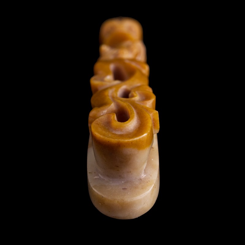 清代 紅翡龍勾 | A Chinese red jadeite dragon belt hook, Qing dynasty - 图6