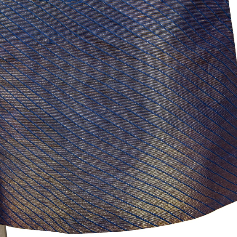十九世紀 藍地織錦龍袍 | A Chinese blue-ground brocade dragon robe, 19th century - 图6