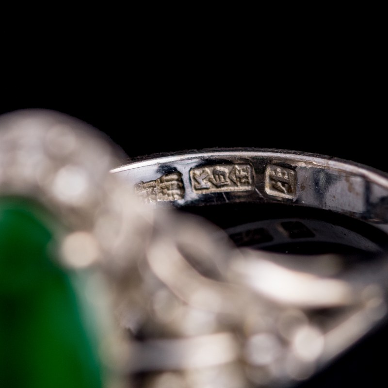 清代/民國 翡翠首飾五件 | Five Chinese jadeite jewelry items, Qing dynasty/Republic period - 图7