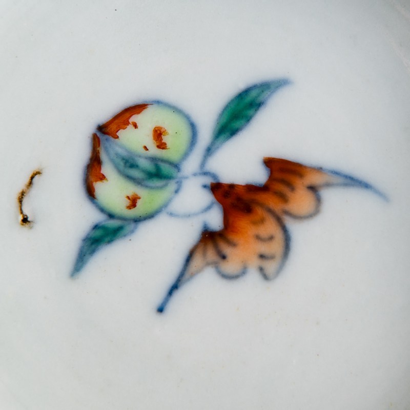 十九世紀早 青花加彩福山壽海碗 | A Chinese blue and polychrome-enameled 'fu shou' bowl, early 19th century - 图8