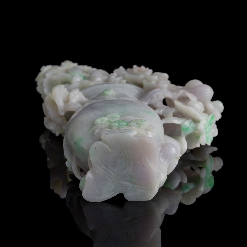翡翠瓶花 | A Chinese jadeite vase with flowers - 图10