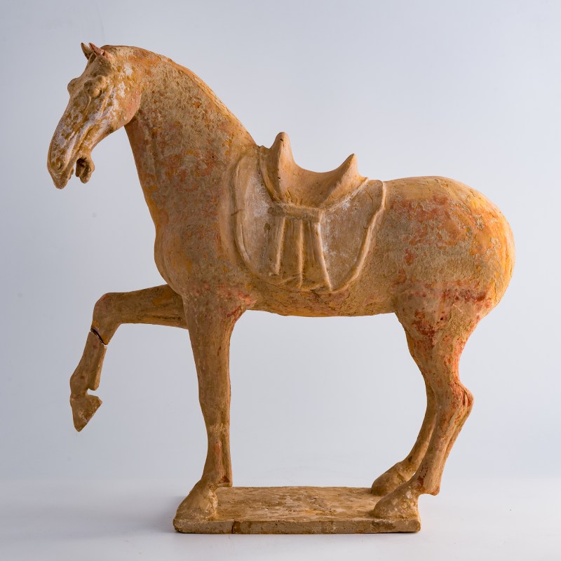 唐代 陶馬（附熱釋光證書） | A Chinese pottery horse, Tang dynasty - 图2