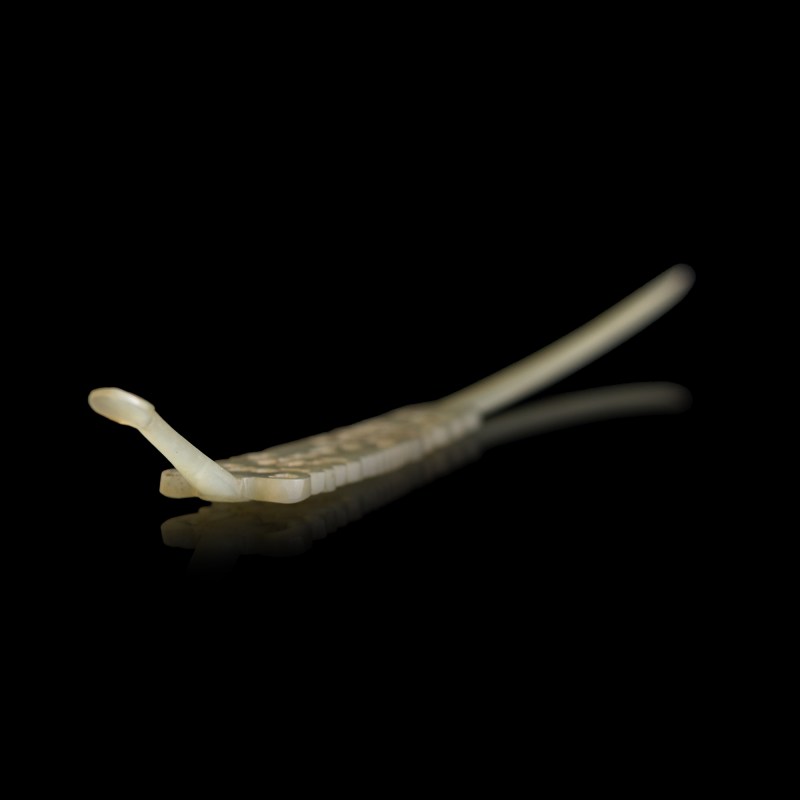 十九世紀 玉發簪 | A Chinese jade hairpin, 19th century - 图4