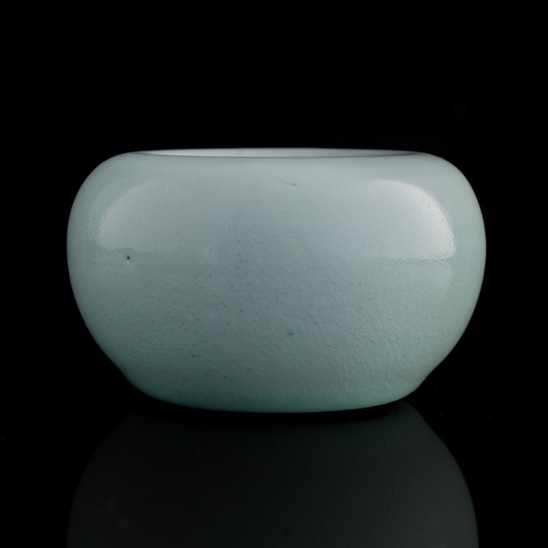 清代 粉青釉水孟 | A Chinese celadon-glazed water coupe, Qing dynasty - 图4