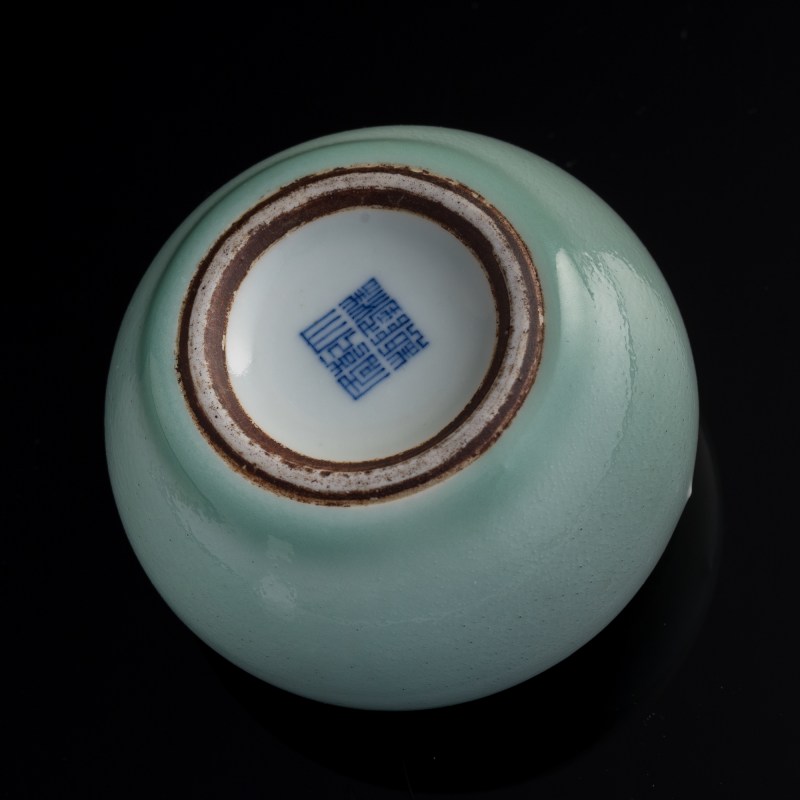 清代 粉青釉水孟 | A Chinese celadon-glazed water coupe, Qing dynasty - 图6