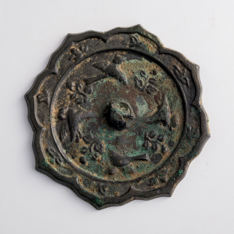 漢代/宋代 各式銅鏡四個 | Four assorted Chinese bronze mirrors, Han/Song dynasty - 图4