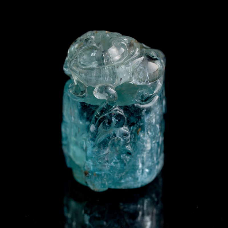 清代 海藍寶印章 | A Chinese aquamarine seal, Qing dynasty - 图7