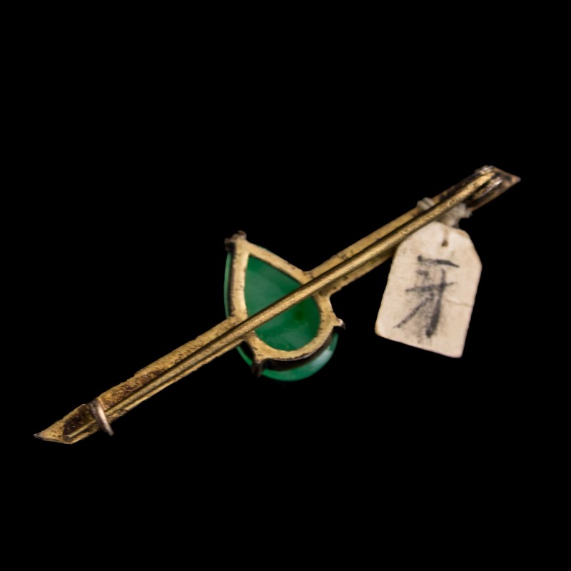 清代/民國 翡翠及歐珀耳環胸針六件 | Six Chinese jadeite and opal earrings and brooches, Qing/Republic period - 图4