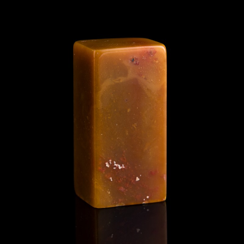 民國 壽山石印章（附錦盒） | A Chinese Shoushan stone seal, Republic period - 图3