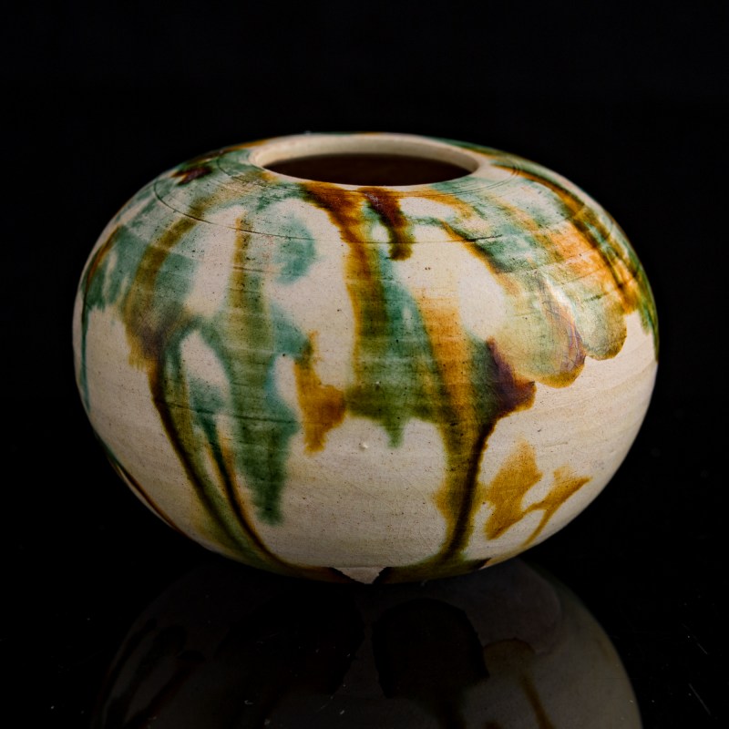 唐代 三彩水盂 | A Chinese sancai water coupe, Tang dynasty - 图2