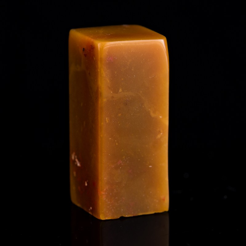民國 壽山石印章（附錦盒） | A Chinese Shoushan stone seal, Republic period - 图4