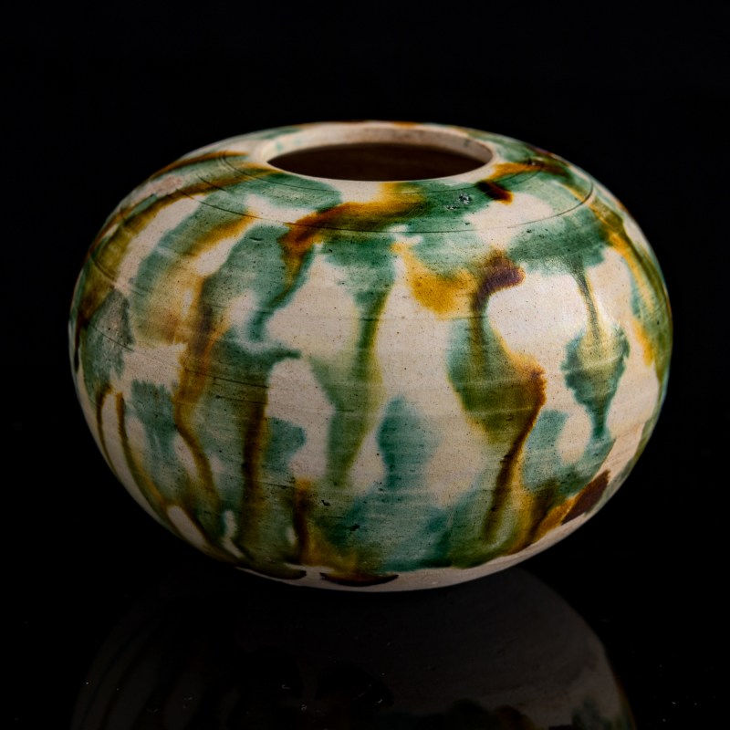 唐代 三彩水盂 | A Chinese sancai water coupe, Tang dynasty - 图4