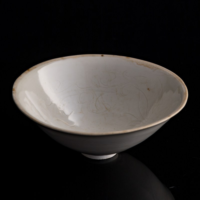 宋代 影青刻花碗 | A Chinese carved qingbai bowl, Song dynasty - 图3