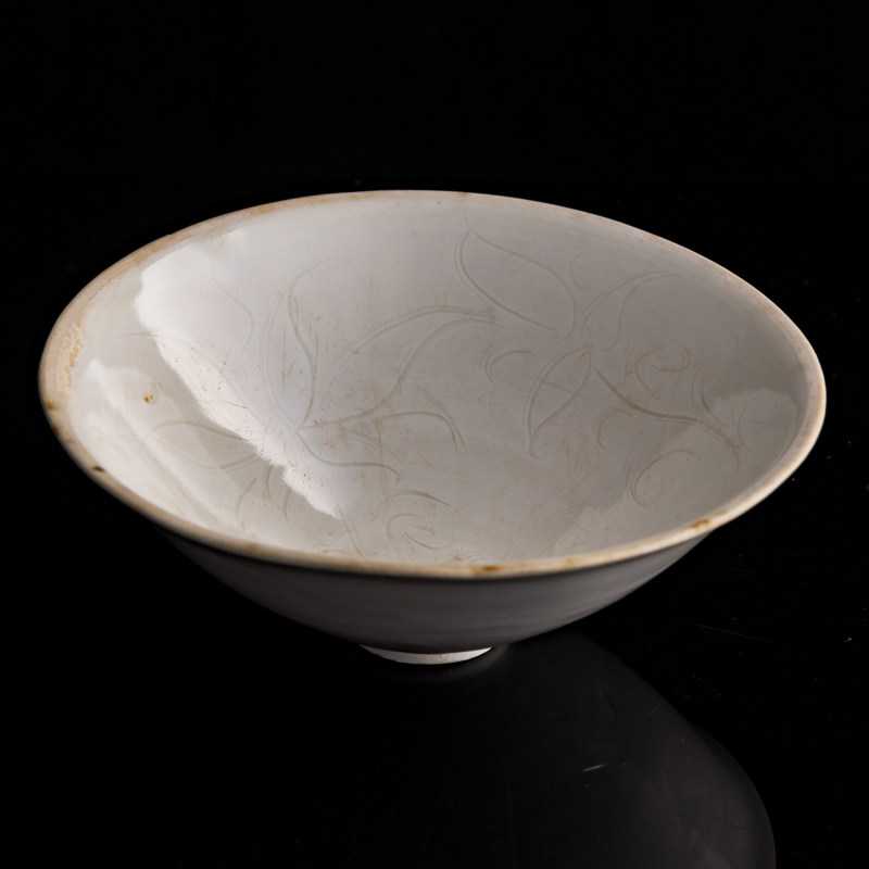 宋代 影青刻花碗 | A Chinese carved qingbai bowl, Song dynasty - 图4