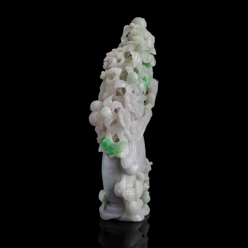 翡翠瓶花 | A Chinese jadeite vase with flowers - 图5