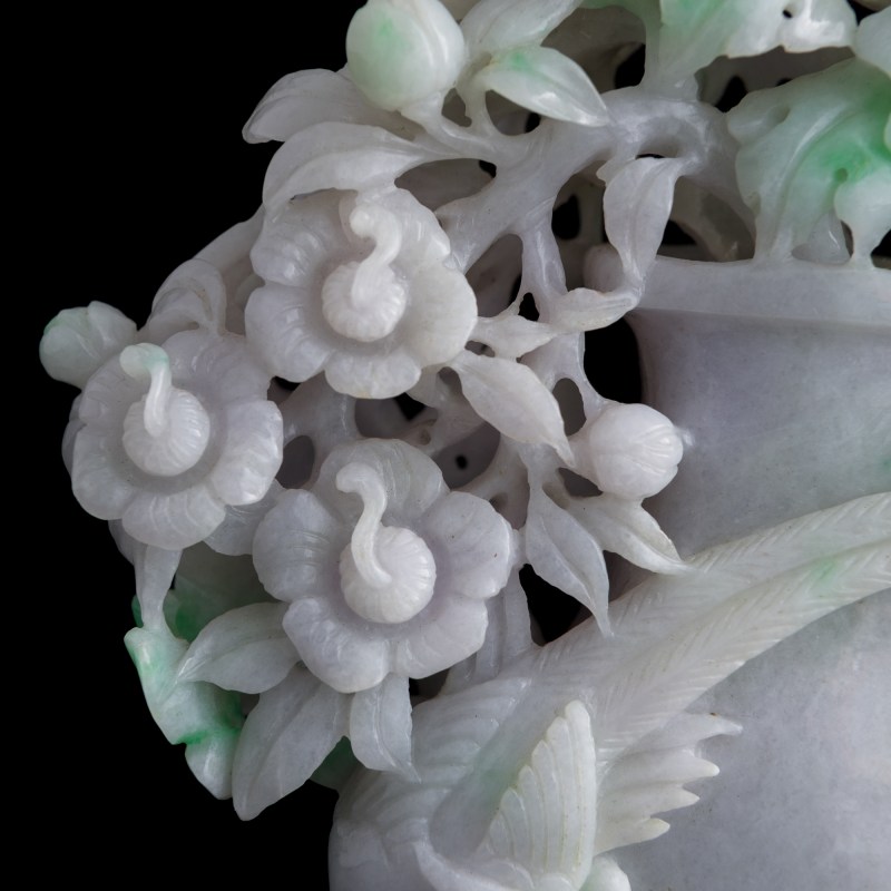 翡翠瓶花 | A Chinese jadeite vase with flowers - 图7
