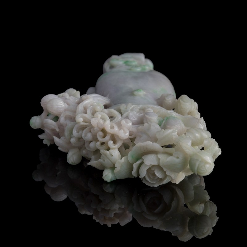 翡翠瓶花 | A Chinese jadeite vase with flowers - 图9