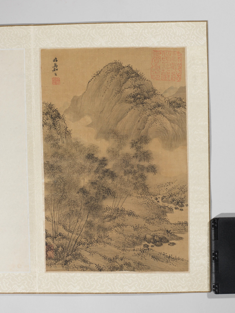 杨晋 1685年作 仿各家山水册 - 图10