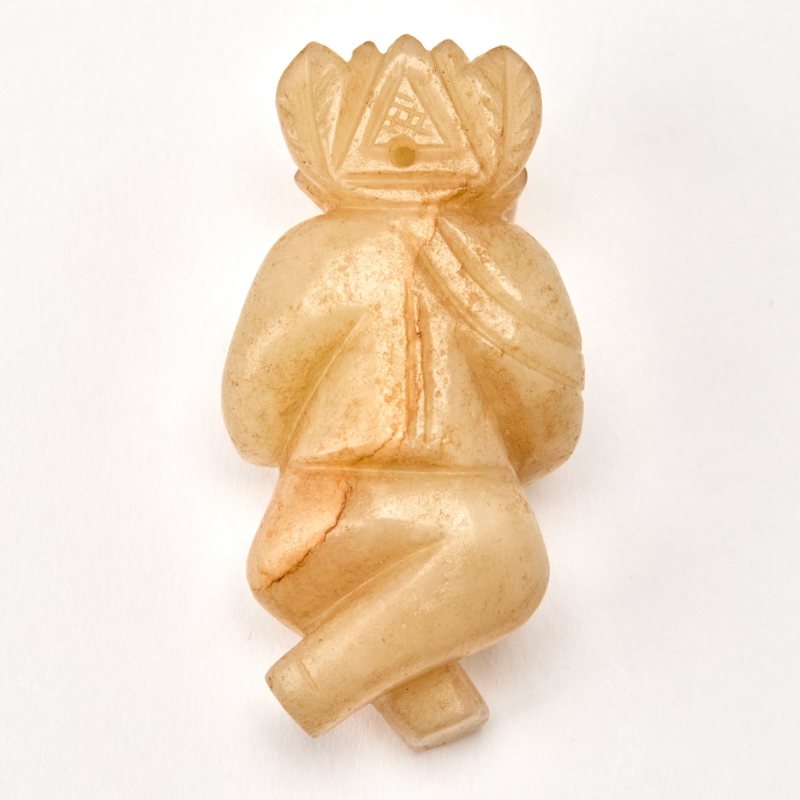 A Chinese Jade Figure of a Boy - 图2