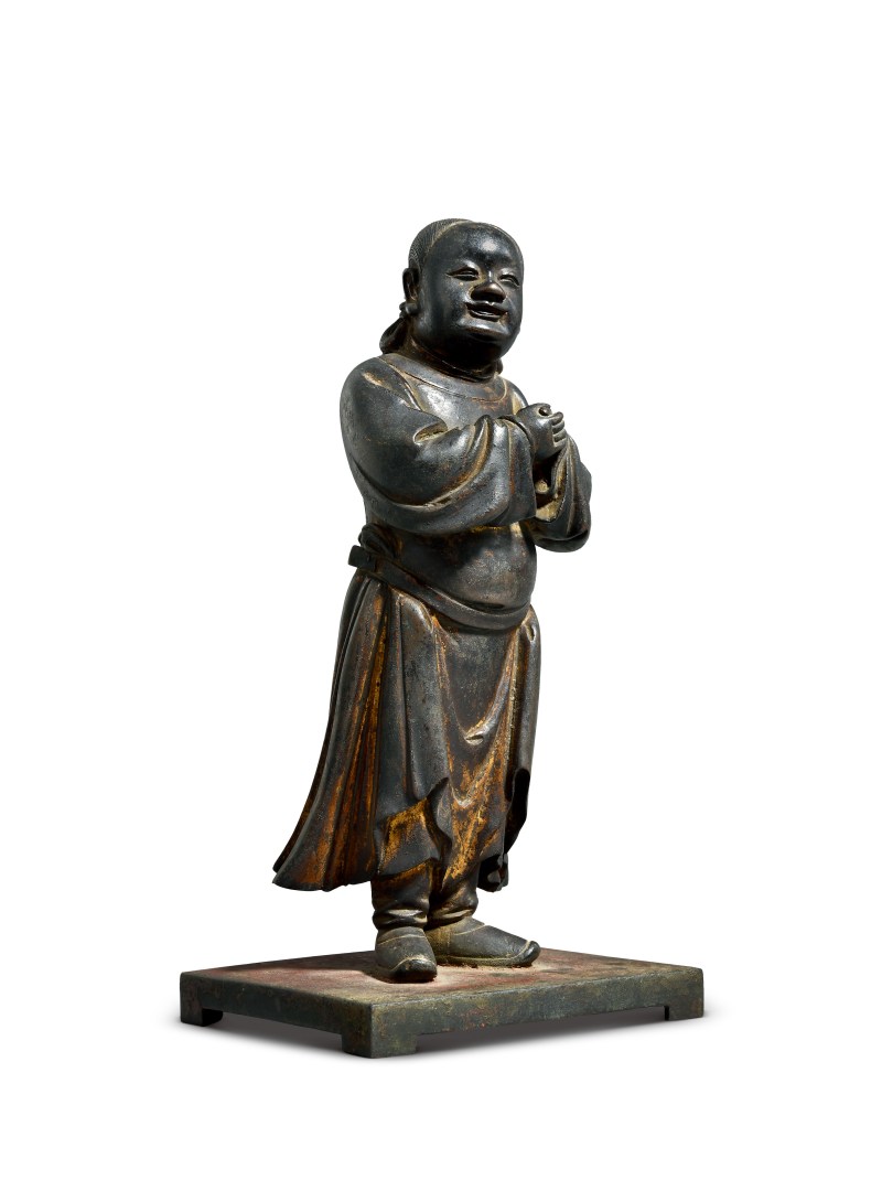 元 童子像