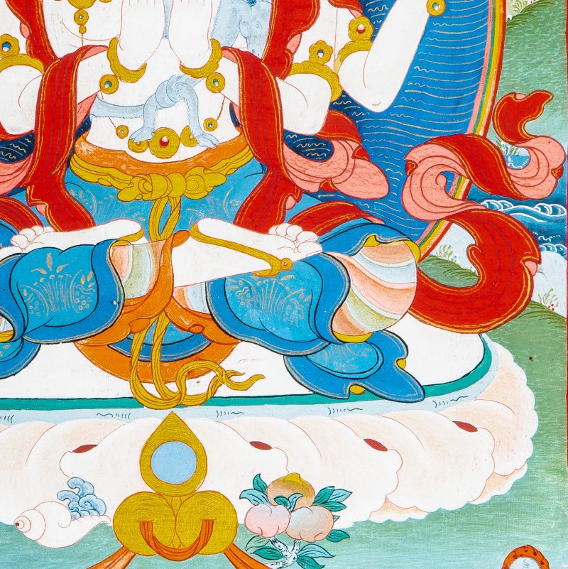 Two Tibetan Thangka - 图10
