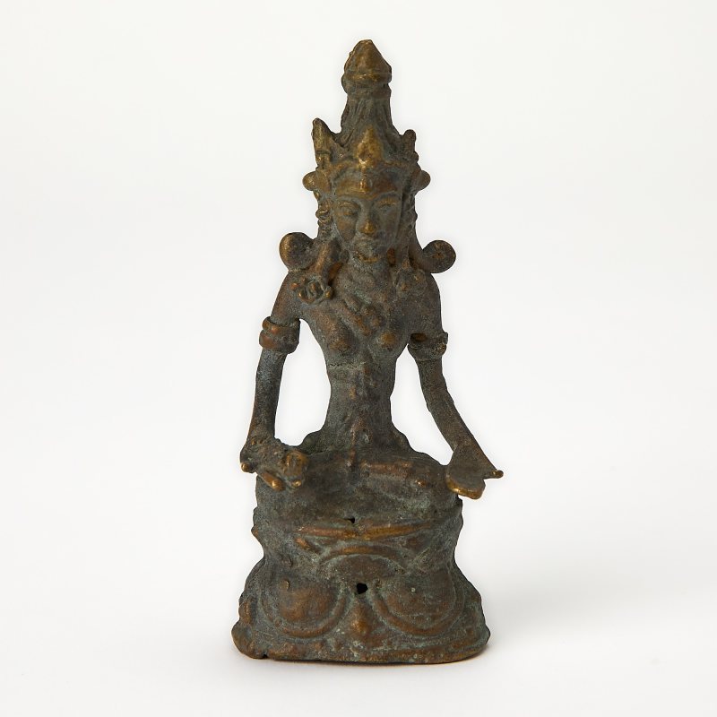 Six Thai Bronze Miniature Buddhist Figures - 图4