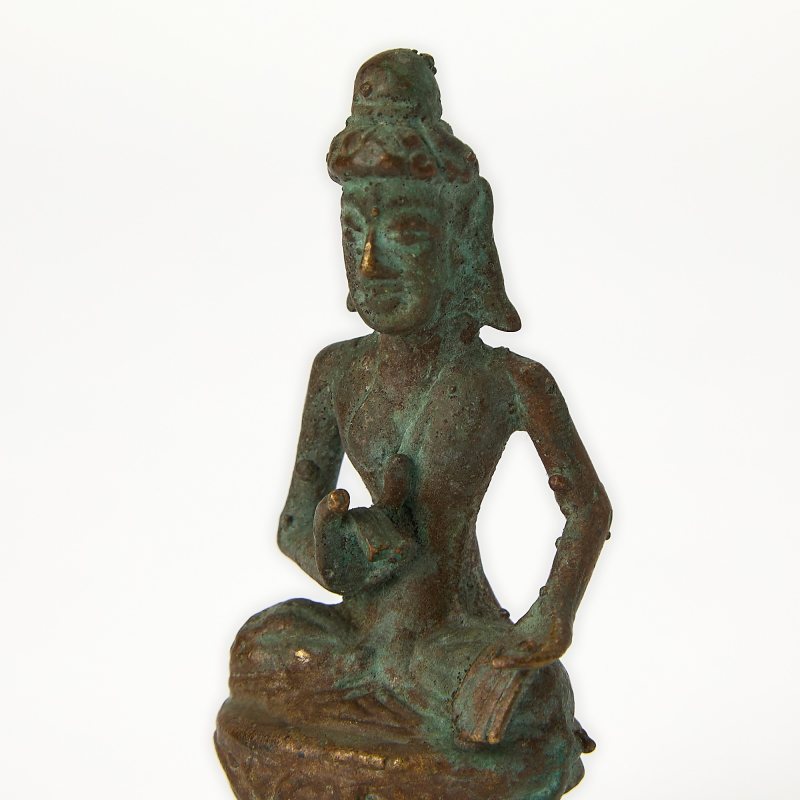 Six Thai Bronze Miniature Buddhist Figures - 图5