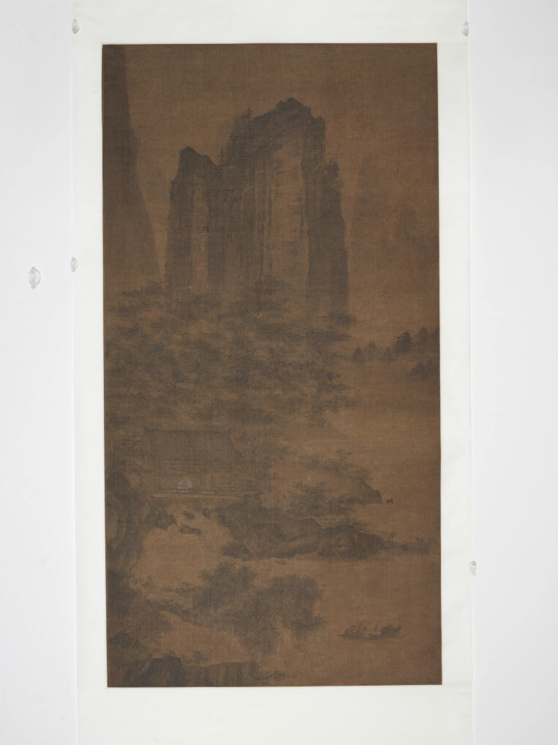 元-明 佚名  山水 - 图3