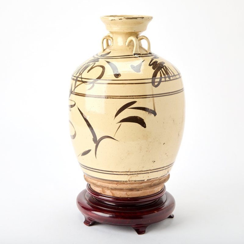 A Chinese Painted Cizhou Pottery Jar - 图2