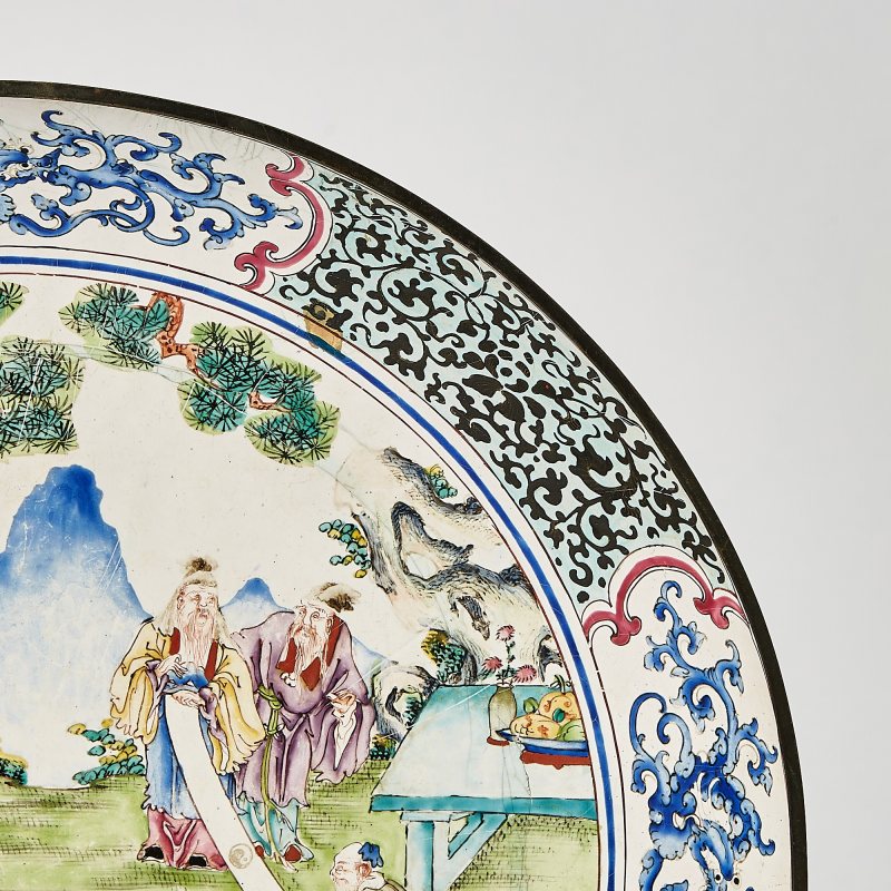 A Chinese Canton Enamel Charger - 图4